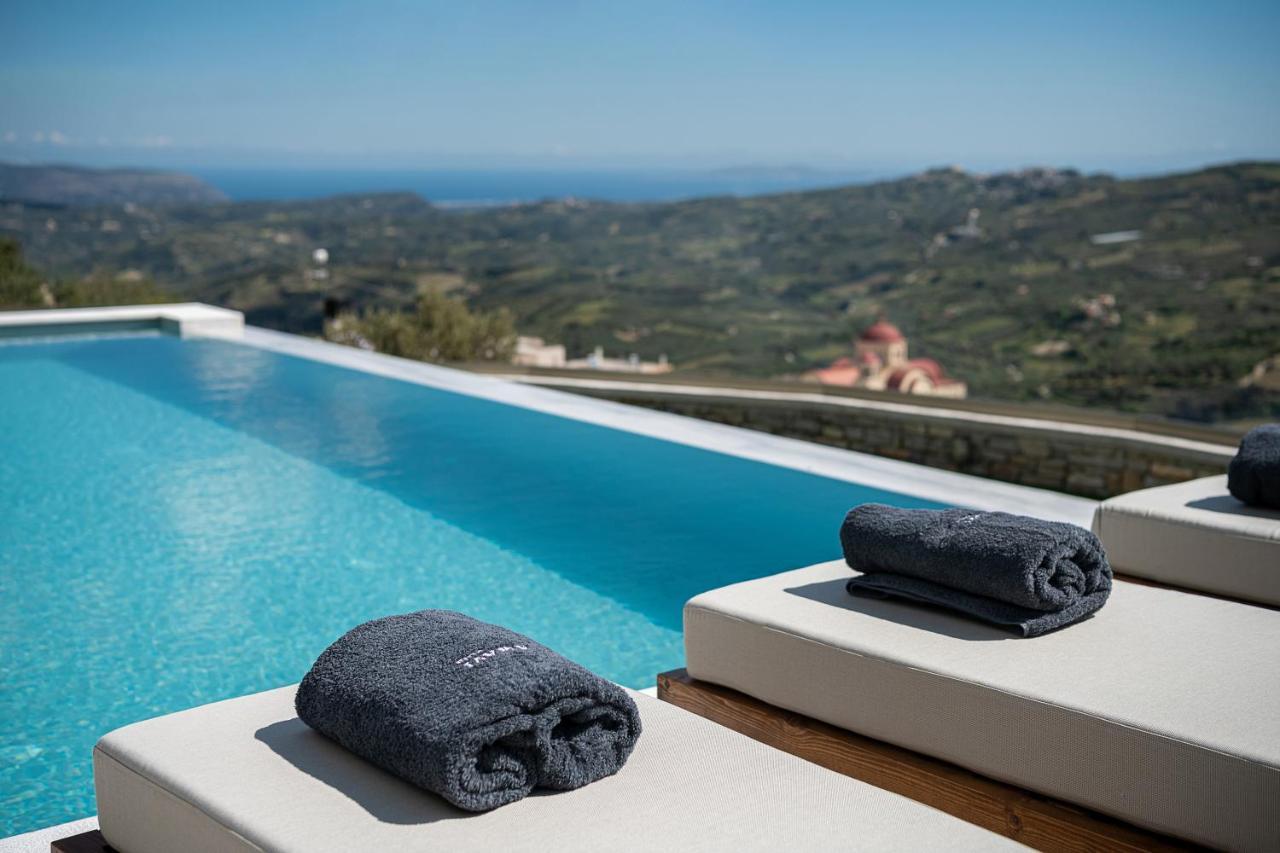 Villa Amavi - Private Heated Pool Kato Asites Bagian luar foto