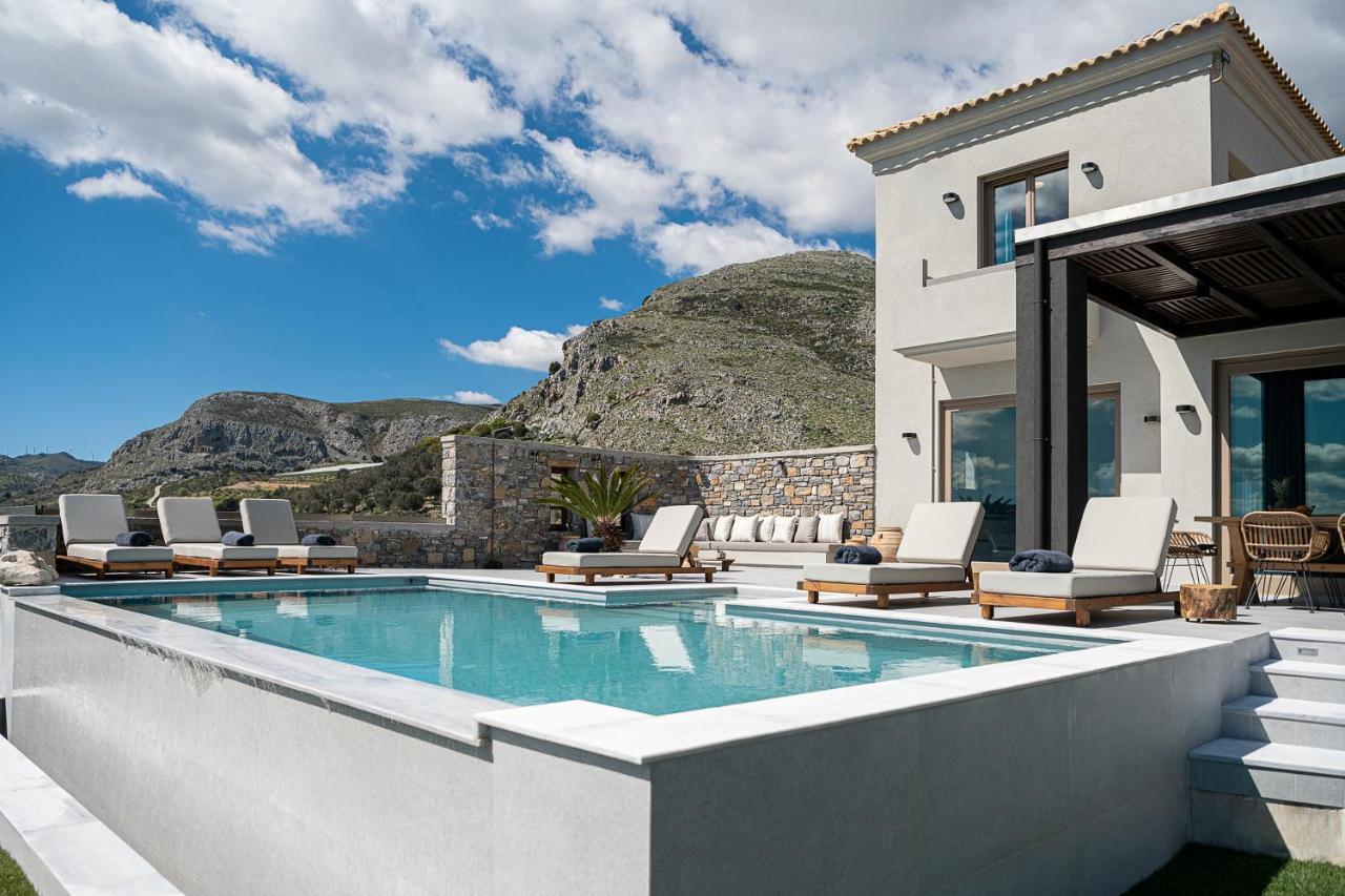 Villa Amavi - Private Heated Pool Kato Asites Bagian luar foto